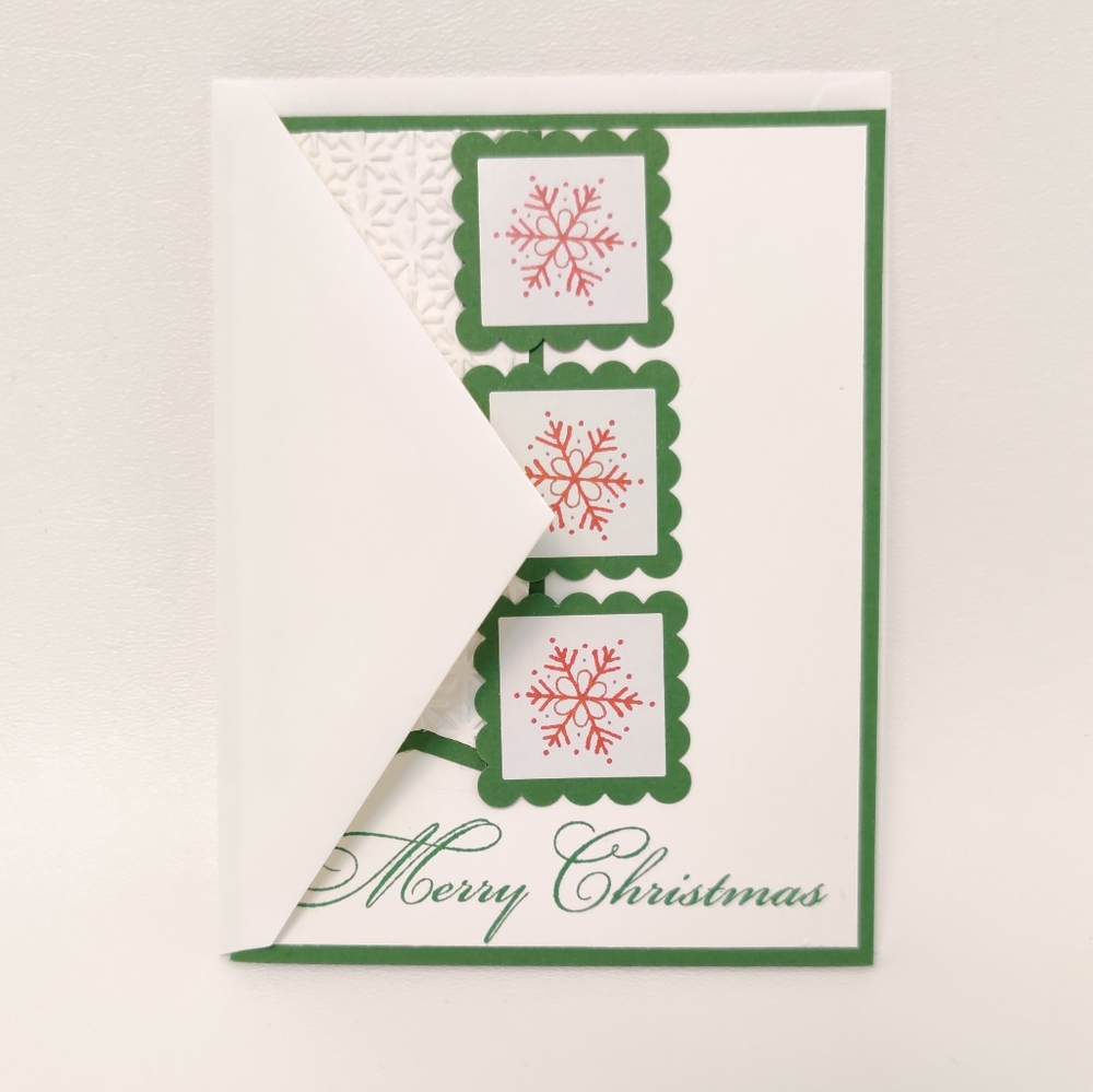 Handmade Merry Christmas Holiday Greeting Cards